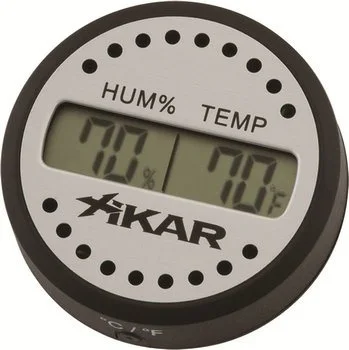 Hygromètre digital Xikar rond photo 100