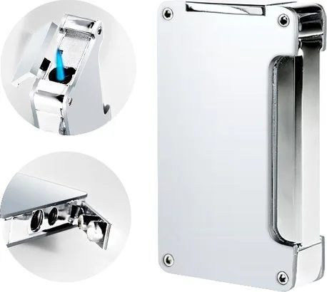 Accendino Adorini fiamma a getto - bianco Accendino Adorini fiamma a getto - bianco
