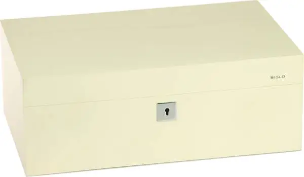 Siglo Humidor dimensione M 75 bianco