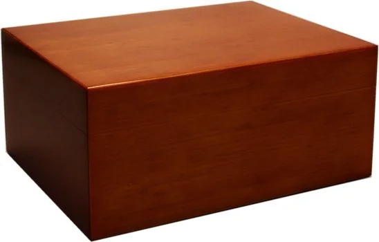 Humidor Bamboo Brown Glassato 50