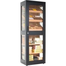 adorini Humidorschrank Capri Deluxe schwarz