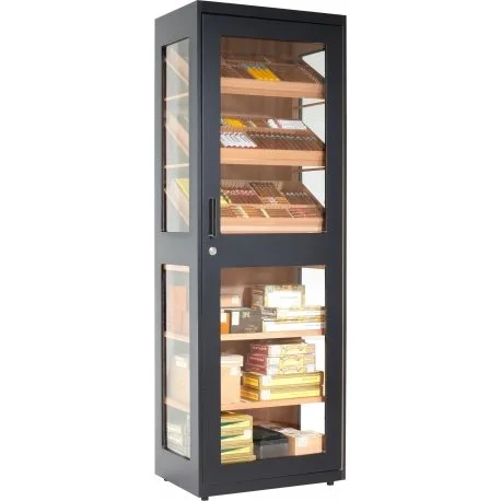 Armoire à cigares Adorini Capri Deluxe noire