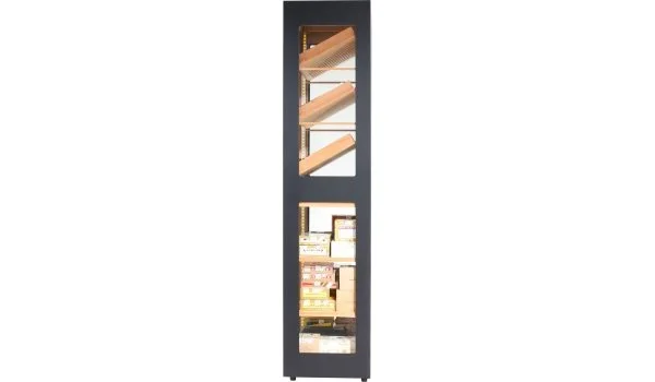 adorini Humidorschrank Capri Deluxe schwarz