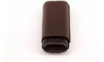 Davidoff Zigarrenetui XL-2 Leder braun 'Blatt'