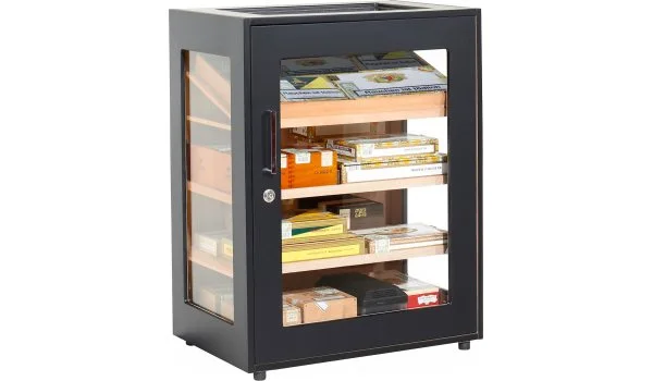 adorini Salina Humidor Armadio Nero