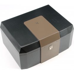 HF Barcelona B DPs Tischhumidor braun/Karbon