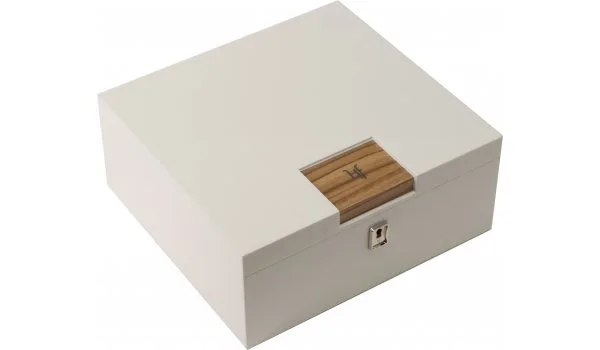 HF Barcelona W Smart humidor da scrivania bianco