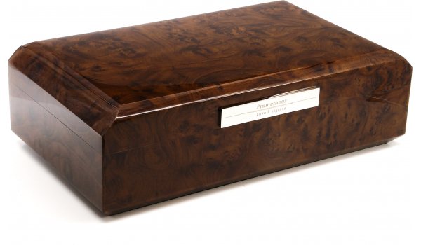 Prometheus Humidor Walnuss 100 Zigarren Oktagon