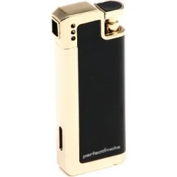 perfectSmoke Pfeifenfeuerzeug schwarz/gold