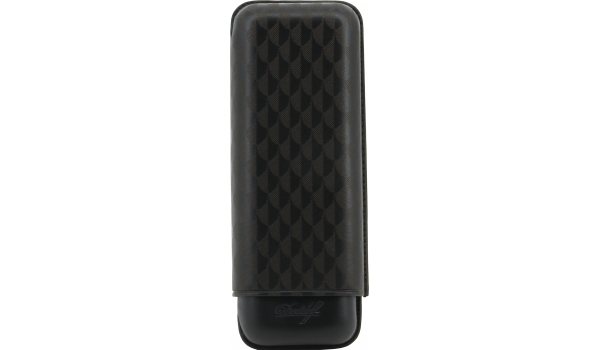 Davidoff Zigarrenetui XL-2 Leder schwarz Curing
