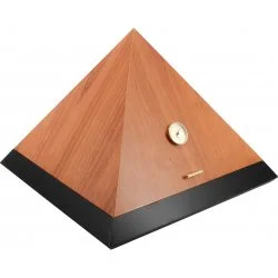 Humidor adorini Pyramid Deluxe L Bi-Color Cedro Nero