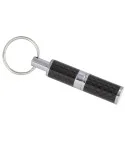 Porte-clés poinçon coupeur en fibre de carbone