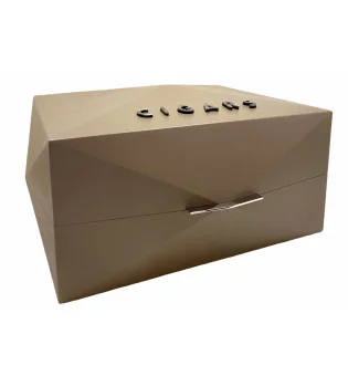Gentili Humidor Prisma "Cigars" braun