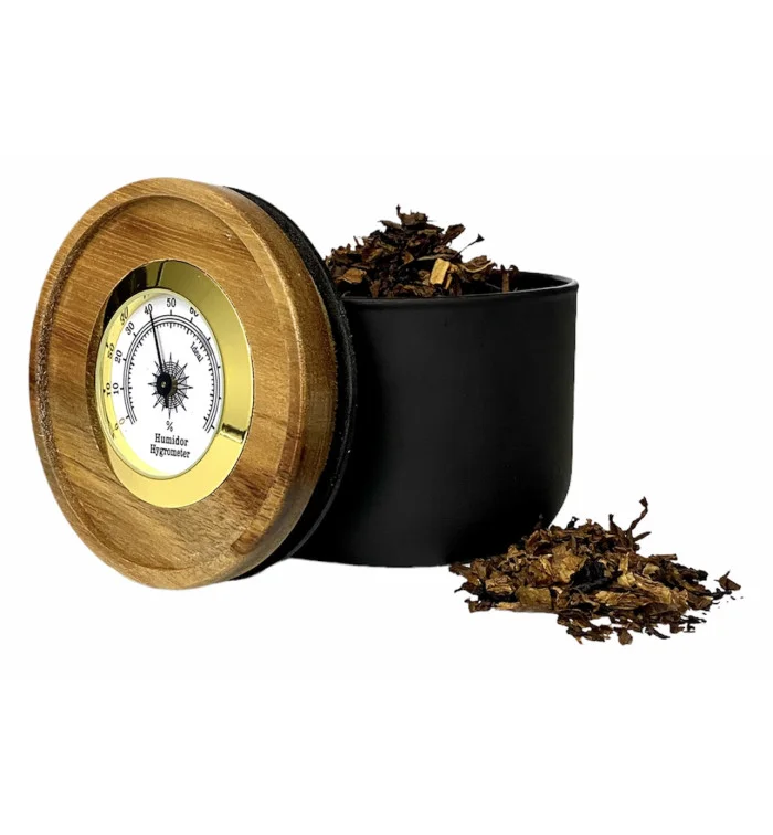 BigSmoke Tabakglas matt schwarz