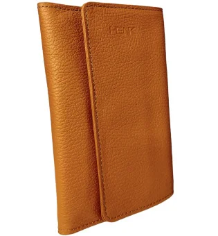 Portasigari Henk Dollardo Nappa Cognac in Pelle