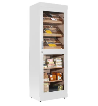 Armadio Humidor adorini Roma Bianco con umidificatore elettronico foto 2