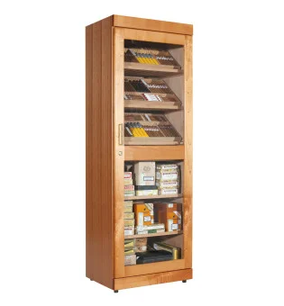 adorini Roma Humidorschrank Zedernholz mit elektronischem Befeuchtungssystem Foto 2