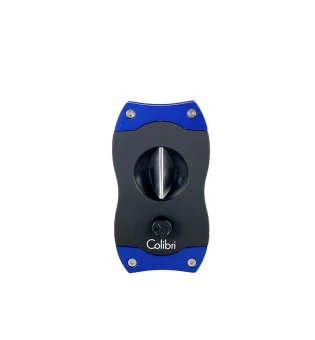 Colibri Cigarrenabschneider V-Cut blau 23mm