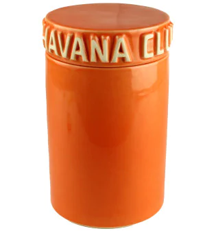 Havana Club Jar Zigarrentopf Tinaja orange