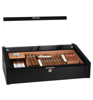 Humidor da esposizione adorini Vega Deluxe nero foto 109