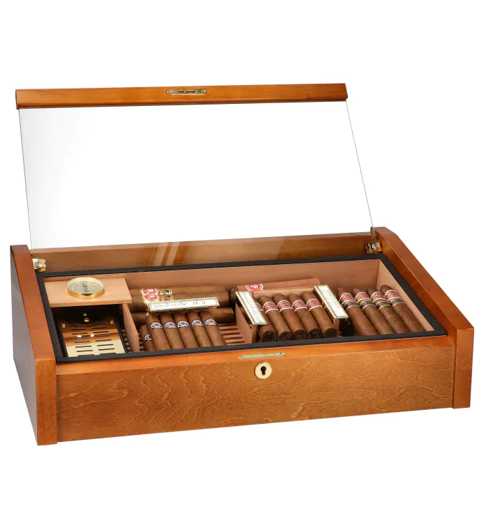 adorini Vega Deluxe - Cave de présentation acajou photo 16