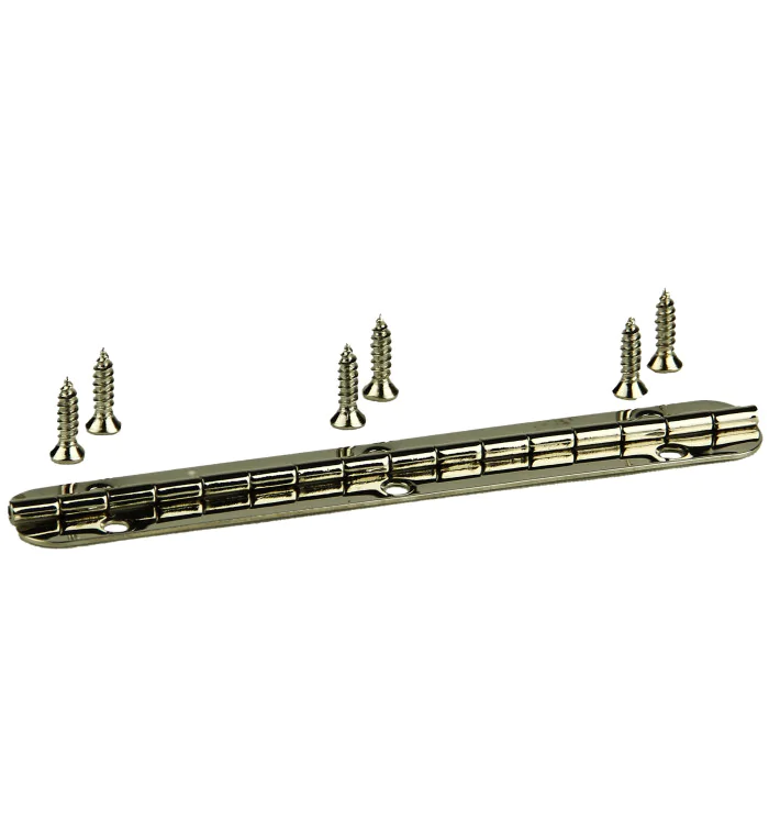 Cerniera per pianoforte piccola Argento 80 mm foto 3