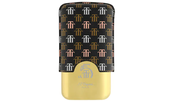 S.T. Dupont Étui à cigares pour 3 cigares Trinidad Gold 183477