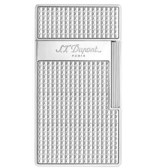 S.T. Dupont Biggy Feuerzeug Diamond Head Chrom 025010