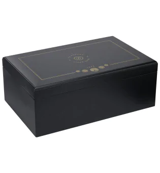 S.T. Dupont Cigar Club Premium Humidor Schwarz 001312