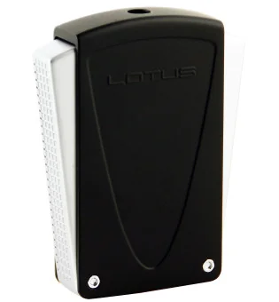 Accendino Lotus Jet Lighter 3800 nero opaco e velluto cromato
