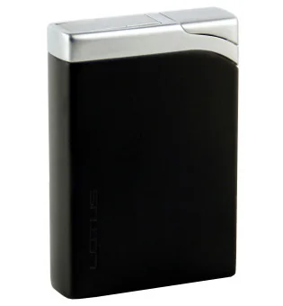 Briquet Lotus Jet 1500 noir mat et chromé