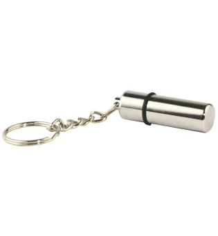 Zigarrenbohrer silber mit Schlüsselanhänger