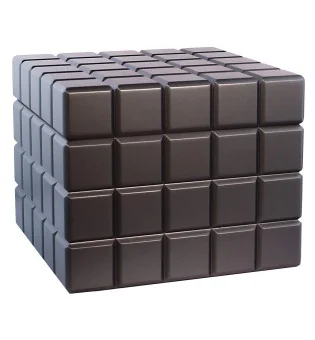 Colibri Humidor Heritage Cube anthrazit grau