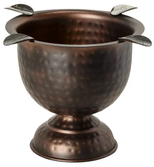 Posacenere Stinky Tall in Rame Martellato