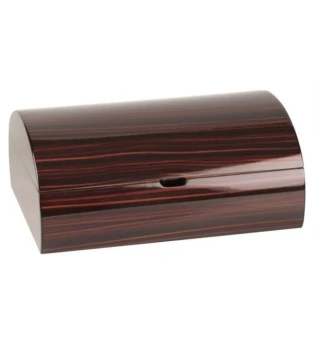 Humidor Ebenholz Hochglanz für 50 Zigarren