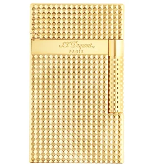 Accendino S.T. Dupont Le Grand Cling  Testa di Diamante Oro Giallo C23009