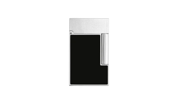 Briquet S.T. Dupont Ligne 2 Palladium et noir mat C16602