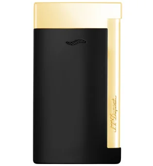 ST Dupont Slim 7 27708 - finiture nere e dorate
