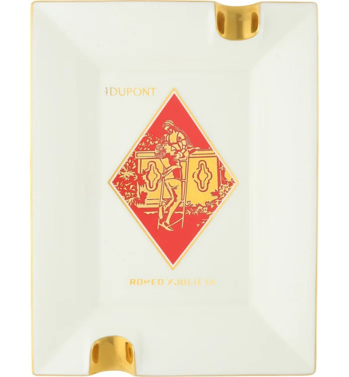 Posacenere Romeo y Julieta S.T. Dupont  Grande Bianco 006450