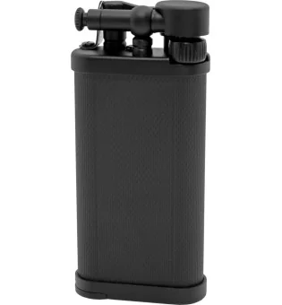 Accendino per pipa IM Corona Old Boy nero grana opaca