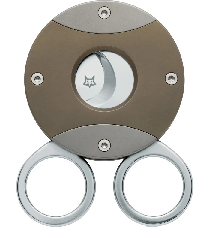 Forbici per sigari Fox The Circle Bronzo Titanio 744