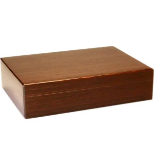 Guy Janot Humidor Wenge 20 Zigarren Hochglanz  Braun