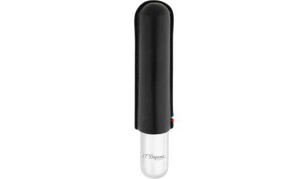 S.T. Dupont Étui à cigares pour 1 cigare noir/chrome 183160