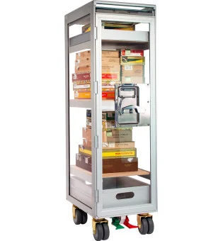 Armoire à cigare adorini Trolley Acrylique