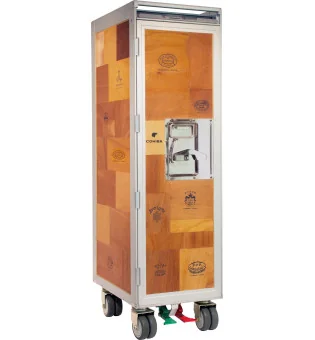 Armoire à cigares adorini avec trolley
