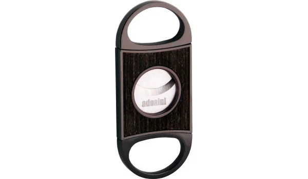 adorini Doppelklingenschneider 'Fusion' Gun Metal Eiche