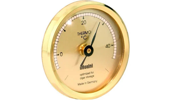 adorini Thermometer gold klein