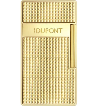 Accendino S.T. Dupont Biggy Diamond Head Dorato 025209