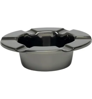 Posacenere per Sigari Stinky in un Pezzo Unico Nichel Nero