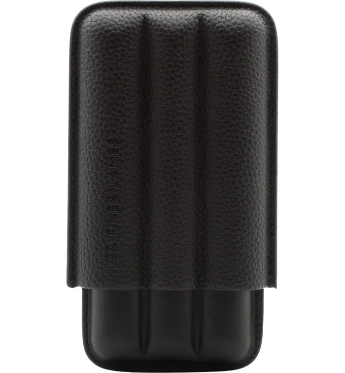 Custodia per sigari Les Fines Lames Trio Nero